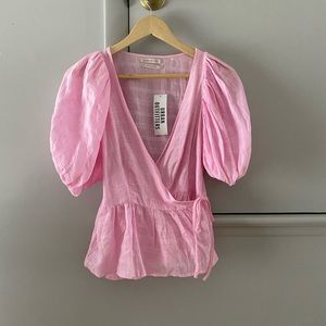 Urban outfitters pink top new sz S